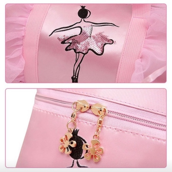 ❗️MARKDOWN❗️PINK BALLET DUFFLE BAG - Picture 5 of 8
